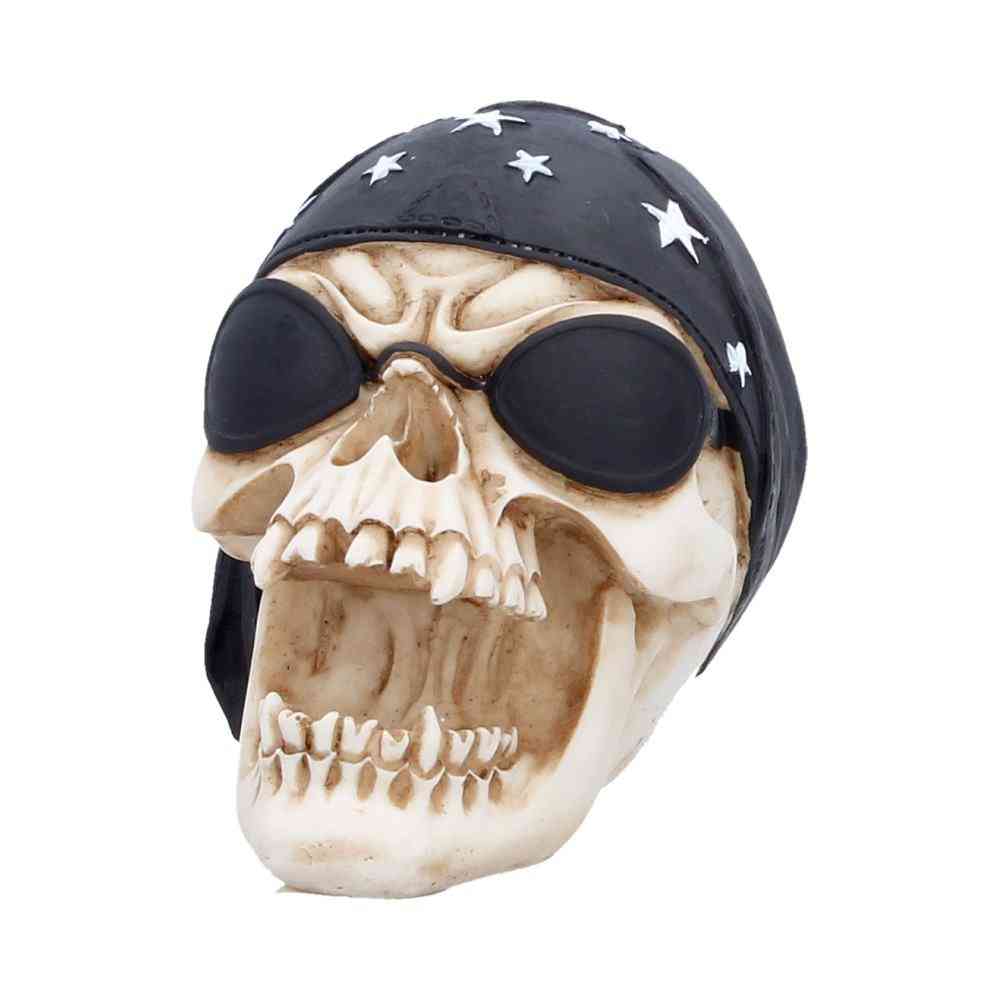 Nemesis Now - Skull Throttle Figurine - Skull - Multicolours